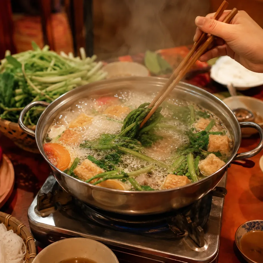Ly trà trái cây trên bàn gỗ